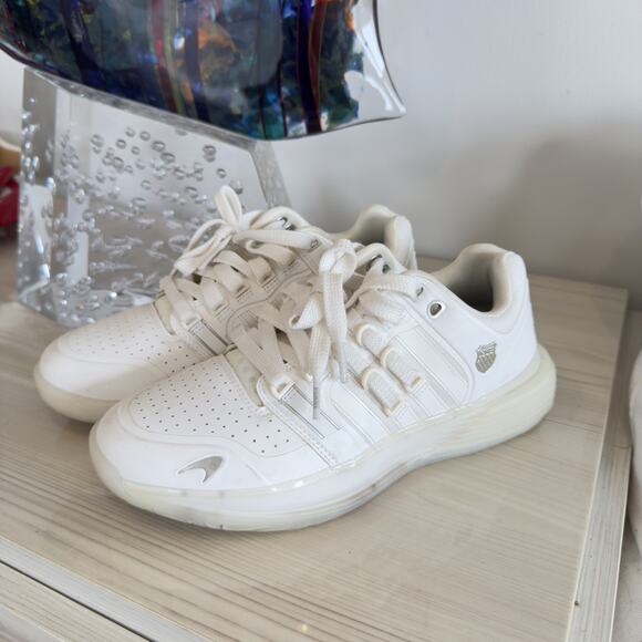 K-SWISS SI-18 ULTRASHOT X MCLAREN F1 TEAM White Womens Athletic Shoes Size 7.5 - Picture 3 of 10